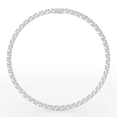 سلسلة كوبية رجالية دائرية القطع 6 قيراط