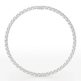 6 CT Round Cut Men's Cuban Chain Jama Jewels