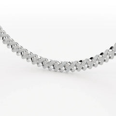 6 CT Round Cut Men's Cuban Chain Jama Jewels