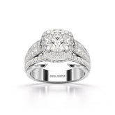 2.80 CT Layered Lab Diamond Ring