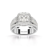 2.80 CT Layered Lab Diamond Ring Jama Jewels