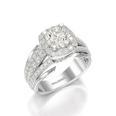 2.80 CT Layered Lab Diamond Ring Jama Jewels