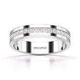 0.68 CT Classic Round Cut Lab Diamond Ring