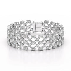 18.3 CT Multi Shape Lab Diamond Bracelet Jama Jewels