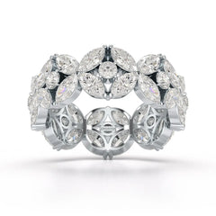 3.68 CT Marquise Cut Lab Diamond Ring Jama Jewels