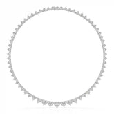 42.12 CT Lab Diamond Heart Cut Necklace Jama Jewels