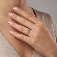 0.2 CT Multi Shape Lab Diamond Ring