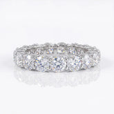 4.20 CT Round Diamond Eternity Band