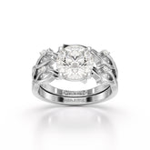 1.08 CT Round Shape Lab Diamond Ring