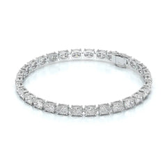 Oval Cut Diamond Tennis Bracelet Jama Jewels