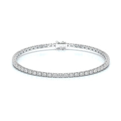 3.85 CT Oval Cut Diamond Tennis Bracelet Jama Jewels