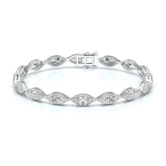 Marquise Cut Diamond Tennis Bracelet Jama Jewels