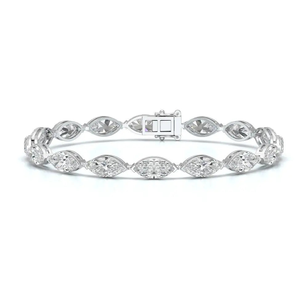 Marquise Cut Diamond Tennis Bracelet Jama Jewels