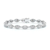 Marquise Cut Diamond Tennis Bracelet Jama Jewels