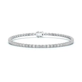 5.10 CT Emerald Cut Diamond Tennis Bracelet Jama Jewels