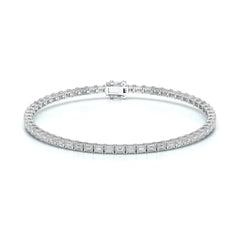 5.10 CT Emerald Cut Diamond Tennis Bracelet Jama Jewels