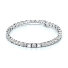 10.25 CT Emerald Cut Diamond Tennis Bracelet Jama Jewels