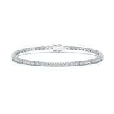 5.16 CT Oval Cut Diamond Tennis Bracelet
