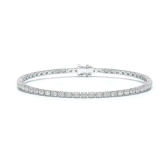 5.16 CT Oval Cut Diamond Tennis Bracelet