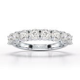 1.84 CT Round Cut Lab Diamonds White Engagement Ring - Jama Jewels