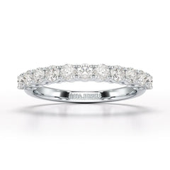 0.8 CT Classic Round Lab Diamonds Engagement Ring - Jama Jewels
