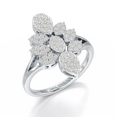 Lab Grown Diamond 0.57 CT Ring