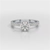 1.36 CT Round Cut Lab Grown Diamond Ring