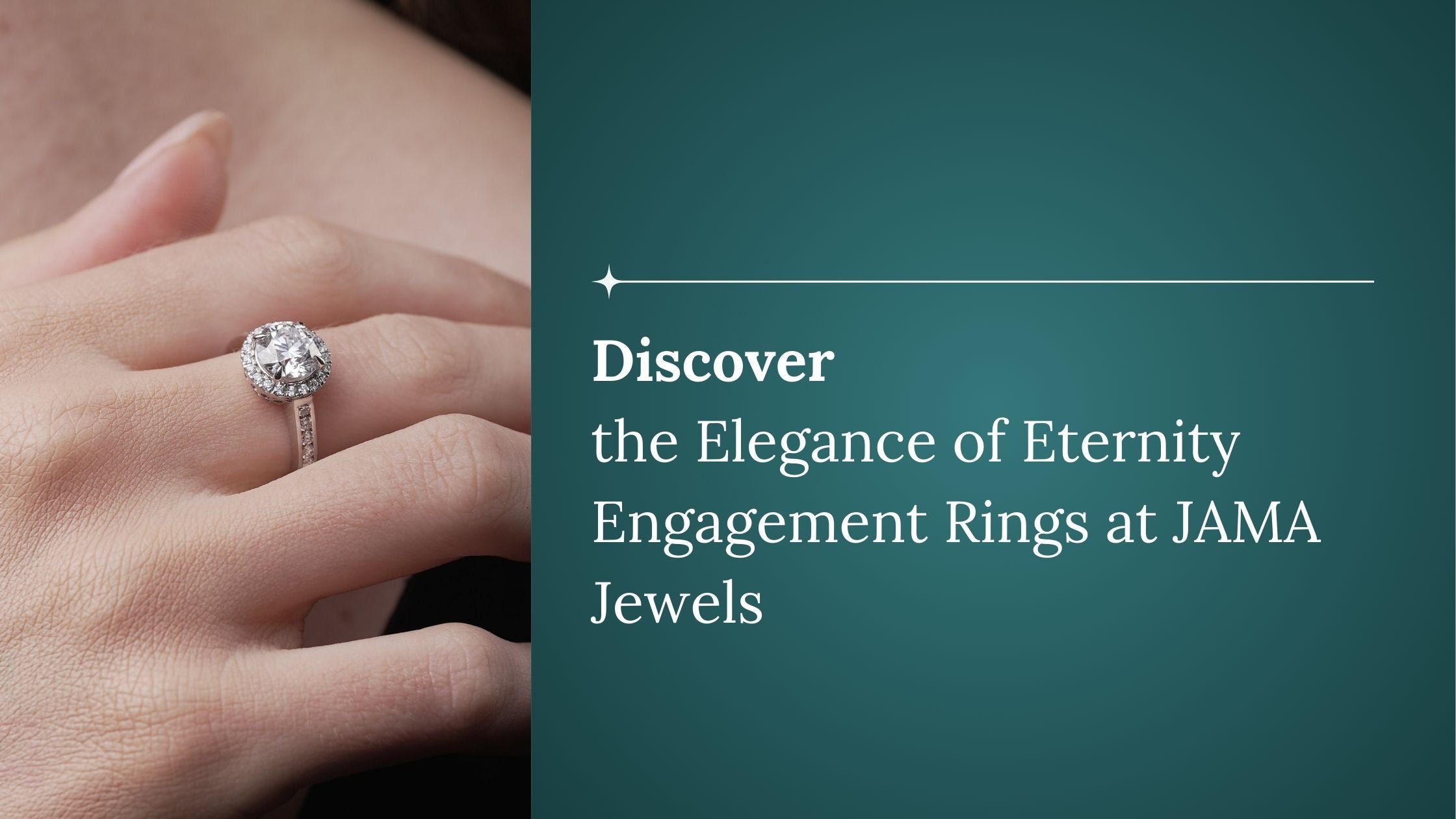 Discover the Elegance of Eternity Engagement Rings at JAMA Jewels ...