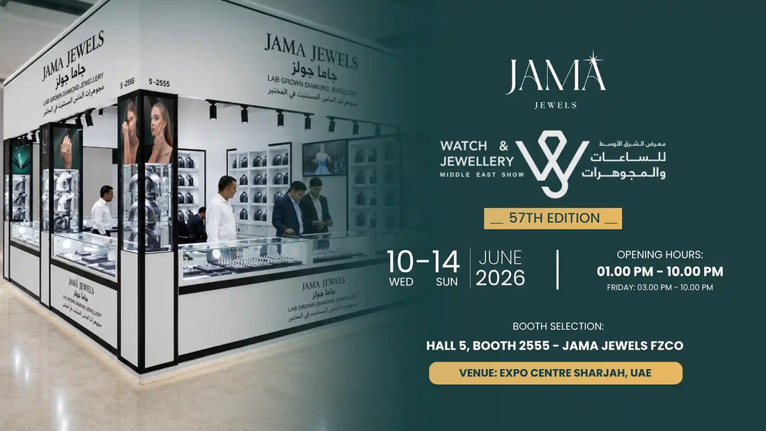 Looking for Diamond Jewellery at the Watch & Jewellery Middle East Show 2026? Make Hall 5, Booth 2555 Your First Stop