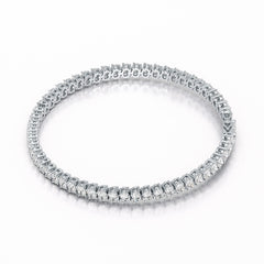 8.55 CT Oval Lab Grown Diamond Tennis Bracelet