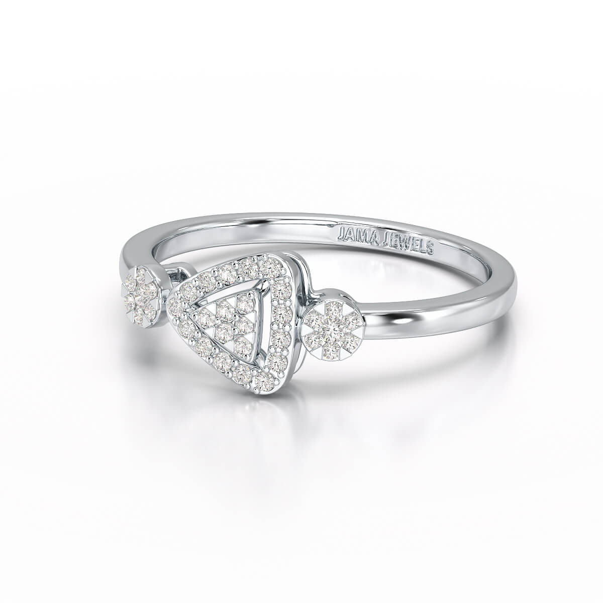 0.19 CT Simple Lab Grown Diamond Ring