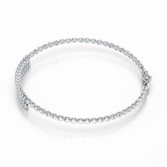 0.49 CT Lab Diamond Dangle Bracelet
