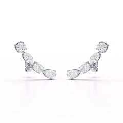 0.39 CT Lab Diamond Multi shape Earring