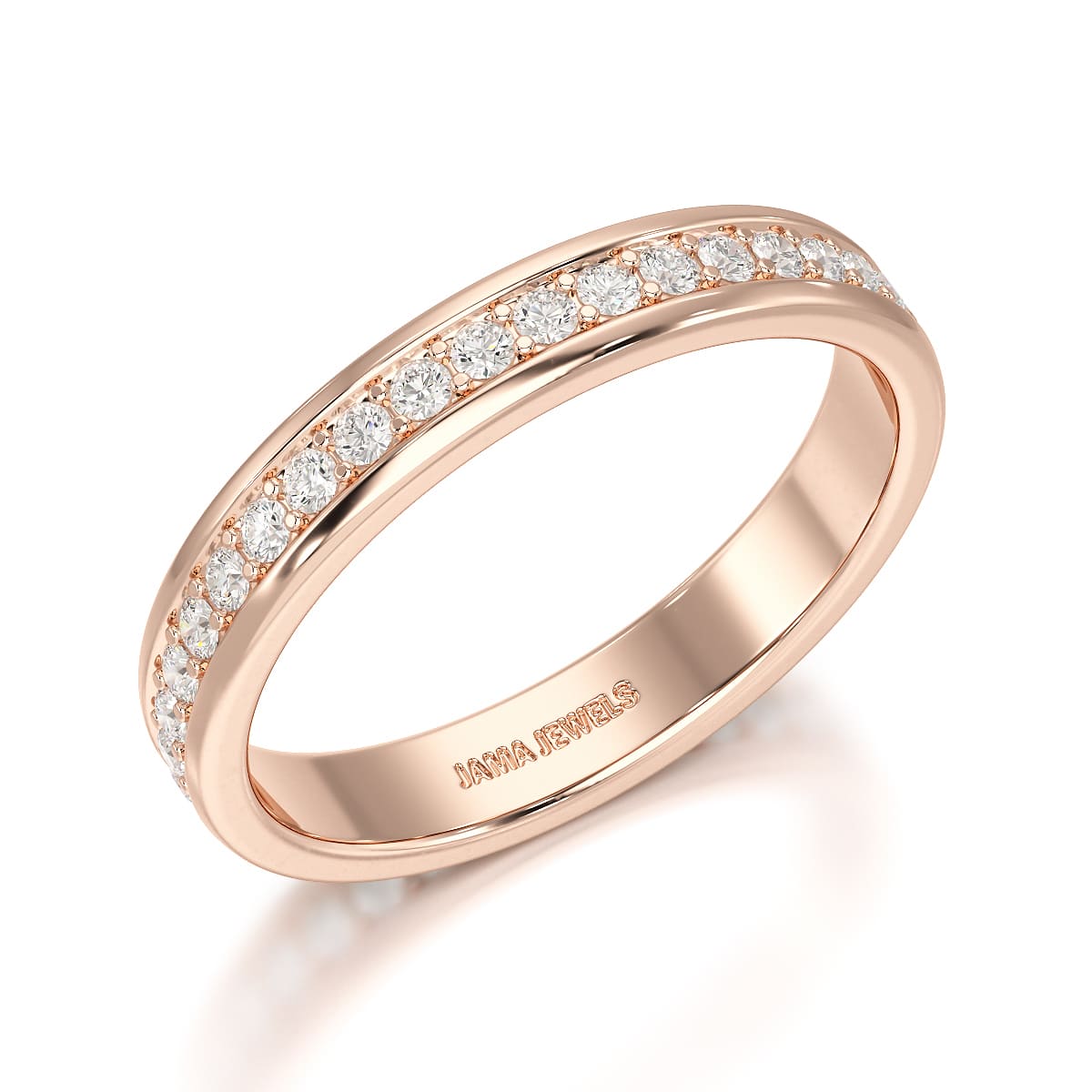 0.46 CT Lab diamond Wedding Band