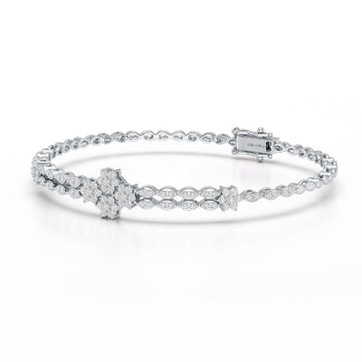 1.12 CT Classic Lab Diamond Designer Bracelet