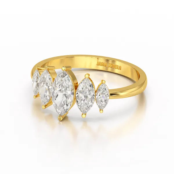 0.98 CT Marquise Lab Diamond Ring