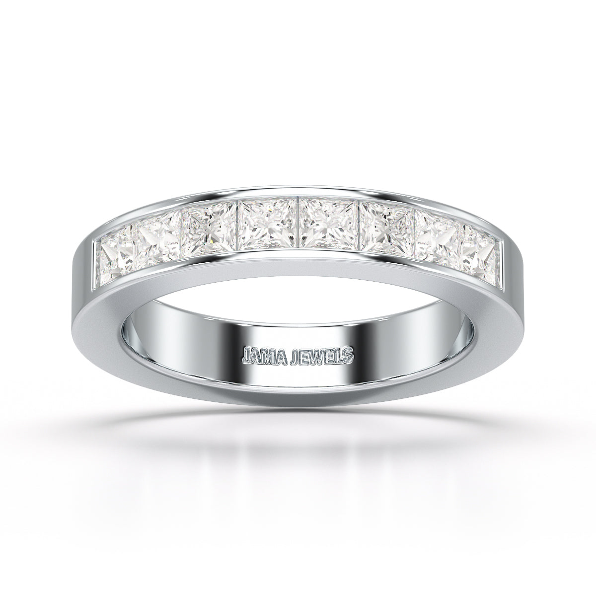 1.07 CT Princess Cut Lab Diamond Ring