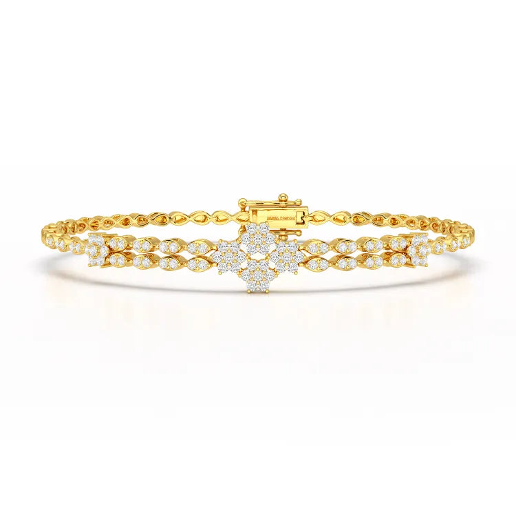 1.12 CT Classic Lab Diamond Designer Bracelet