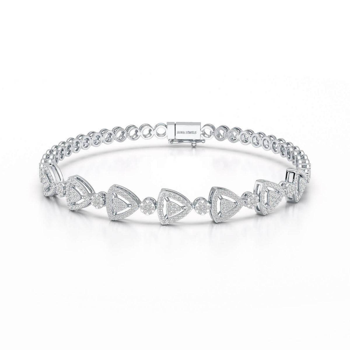 1.14 CT 18KT Lab Diamond Classic Women's Bracelet