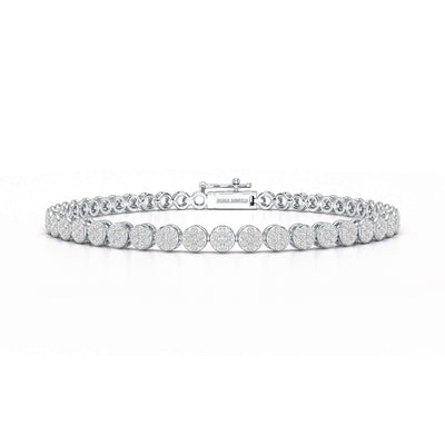 Classic Lab Grown Diamond Tennis Bracelet (1.29 CT)