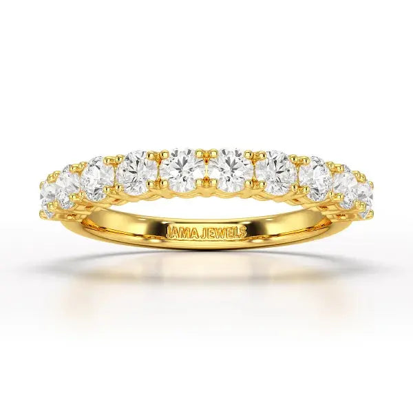 1.2 CT Round Lab Diamonds Engagement Ring - Jama Jewels 