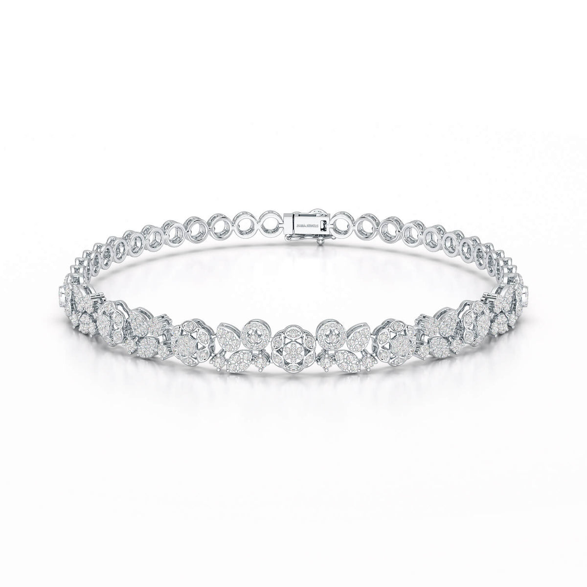 1.73 CT Lab Diamond Classic Women's Bracelet