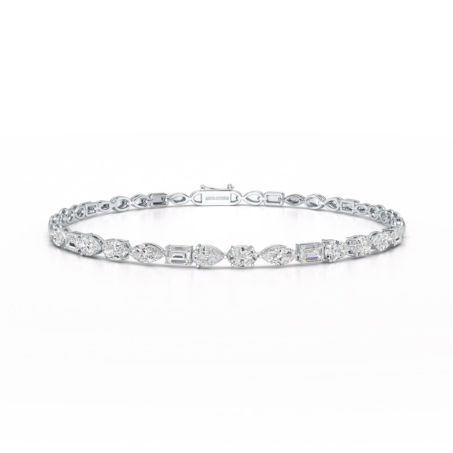 2.23 CT Multi Shape Simple Wear Bracelet