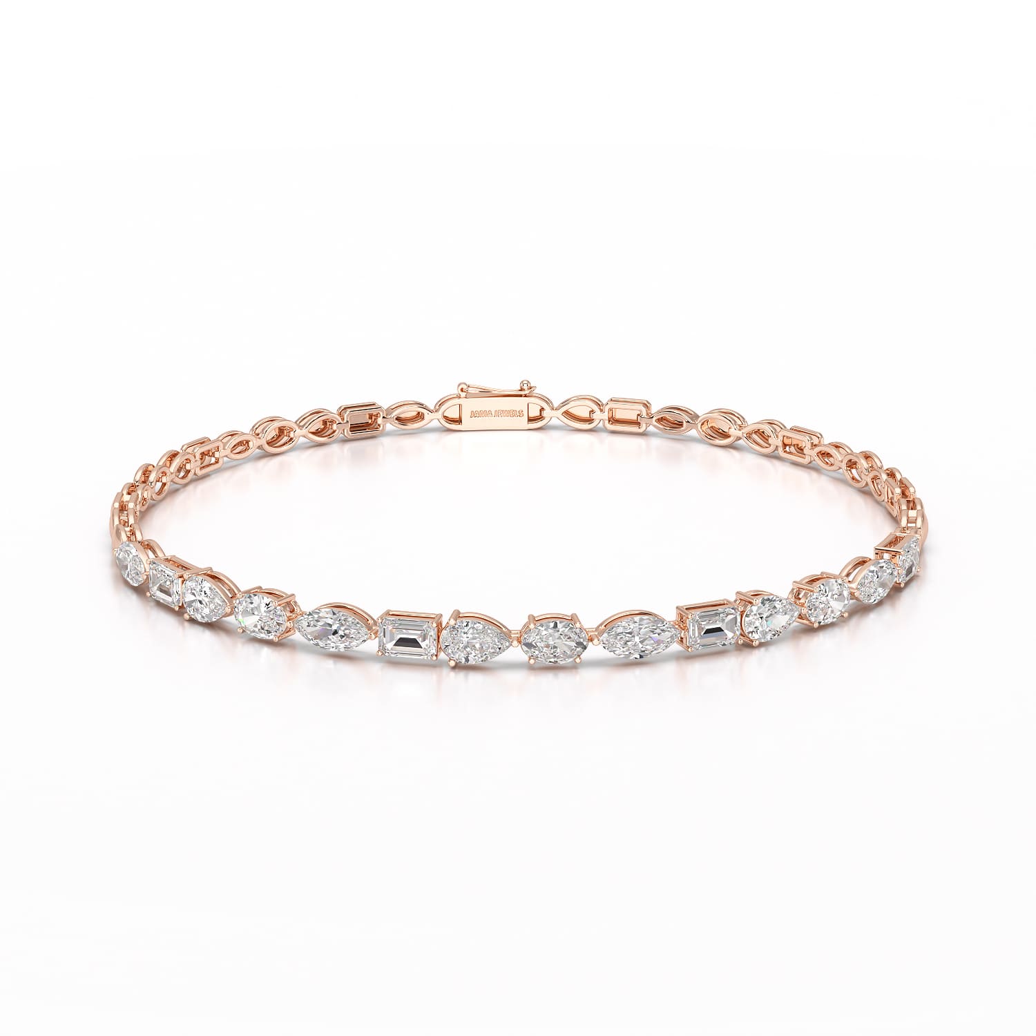 2.23 CT Multi Shape Simple Wear Bracelet