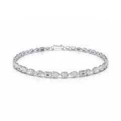 2.23 CT Multi Shape Simple Wear Bracelet