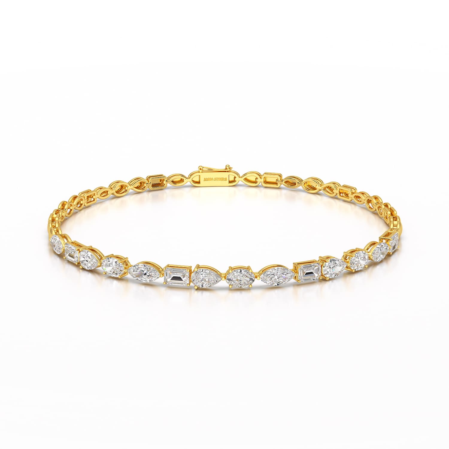 2.23 CT Multi Shape Simple Wear Bracelet