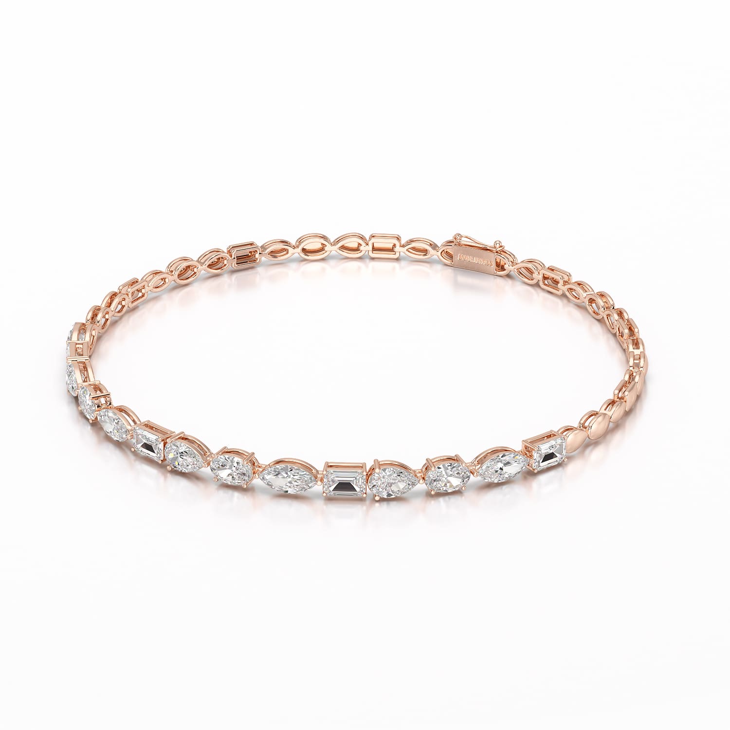 2.23 CT Multi Shape Simple Wear Bracelet