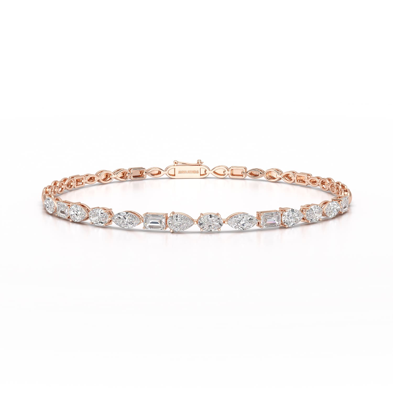 2.23 CT Multi Shape Simple Wear Bracelet