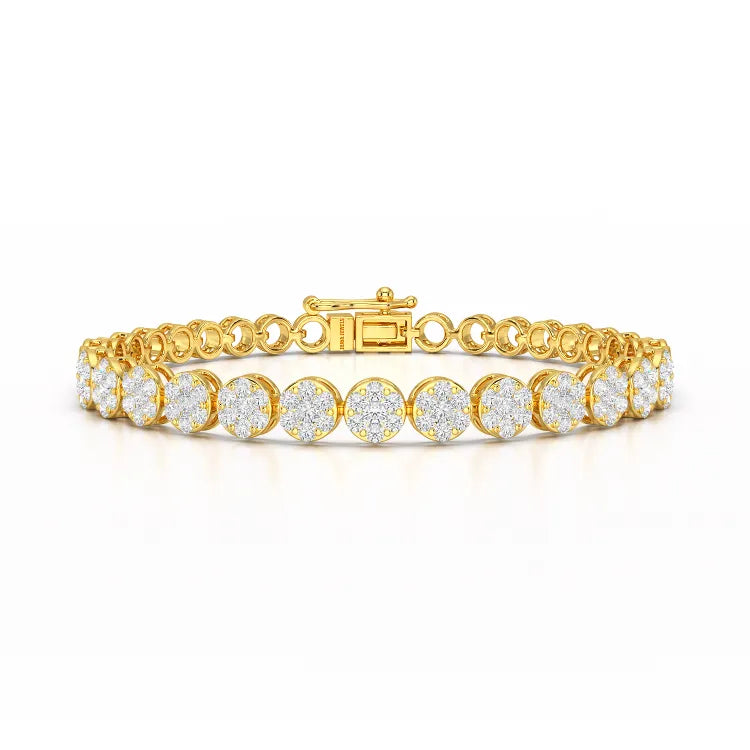 2.49 CT 18KT Lab Diamond Women's Bracelet