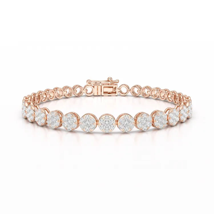 2.49 CT 18KT Lab Diamond Women's Bracelet